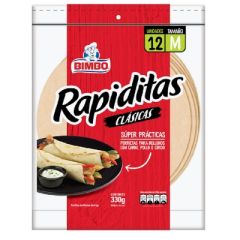 TORTILLAS CLASICAS BIMBO 330G