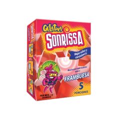 GELATINA HEINZ SONRISSA DE FRAMBUESA 66G