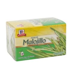 INFUSION DE MALOJILLO MCCORMICK 20 BOLSITAS