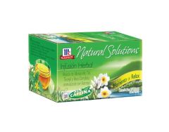 INFUSION RELAX NATURAL SOLUTIONS 10 BOLSITAS