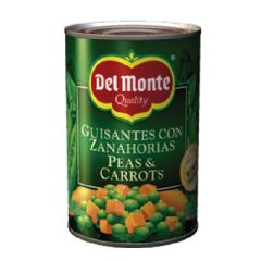 GUISANTES CON ZANAHORIAS DEL MONTE 411G