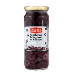 ACEITUNAS OSOLE NEGRAS EN RODAJAS 340G