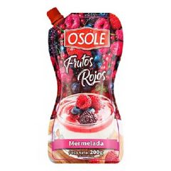 MERMELADA OSOLE DE FRUTOS ROJOS POUCH DE 200G