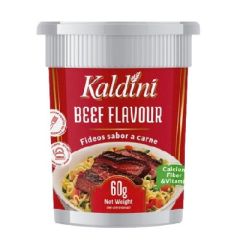 FIDEOS INSTANTANEOS KALDINI SABOR A CARNE VASO DE 60G