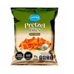 PRETZEL BITES CRUSTISSIMO AJO CEBOLL 80G