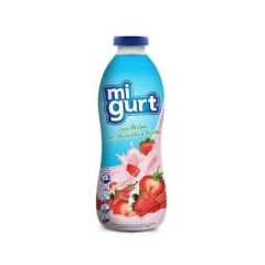 YOGUR LIQUIDO MIGURT CON PULPA DE FRESA 750G