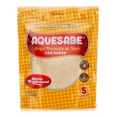 AREPAS AQUESABE DE YUCA CON QUESO 5UN