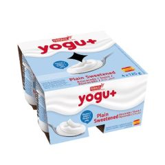 YOGUR DULCE YOGU+ DESCREMADO 4UN X 125G