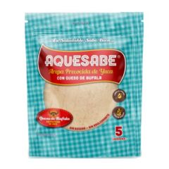 AREPAS AQUESABE DE YUCA CON QUESO DE BUFALA 5UN
