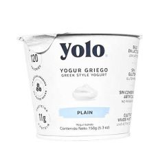 YOGUR GRIEGO YOLO PLAIN 150G