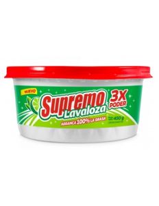 LAVAPLATOS EN CREMA SUPREMO 3X PODER 450G