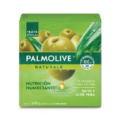 JABON ALOE Y OLIVA PALMOLIVE 3UN X 110G