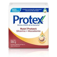 JABON PROTEX NUTRI PROT MACADAMIA 3X110G