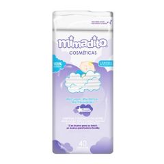 ALGODON MIMADITO EN LAMINAS CUADRADAS 40UN