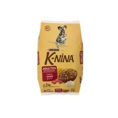 ALIMENTO PARA PERROS ADULTOS SABOR CARNE PURINA K-NINA 2KG