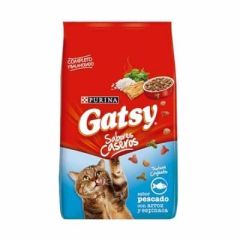 ALIMENTO PARA GATOS GATSY SABOR A PESCADO Y ARROZ 1KG