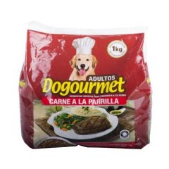 ALIMENTO PARA PERROS ADULTOS DOGOURMET SABOR CARNE A LA PARRILLA