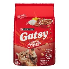 ALIMENTO PARA GATOS GATSY DE CARNE Y ARROZ 500G