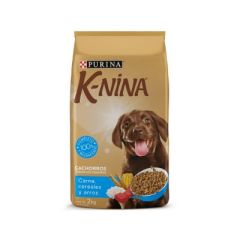 ALIMENTO PARA PERROS CACHORROS PURINA KNINA SABOR CARNE Y CEREAL