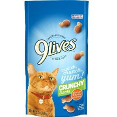 GOLOSINAS CRUJIENTES PARA GATOS 9LIVES POLLO Y PAVO 60G