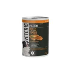 ALIMENTO VETERIS PARA PERROS DE POLLO Y PAVO 415G